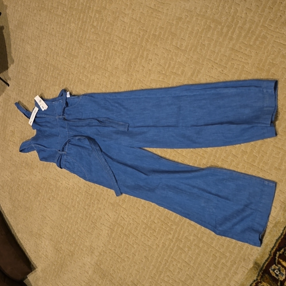 Ella Moss Denim Jumpsuit Sz 27 - Picture 5 of 13